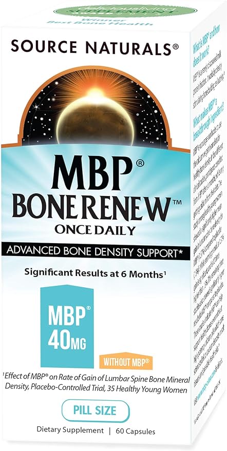 Source Naturals MBP Bone Renew 60 Capsules