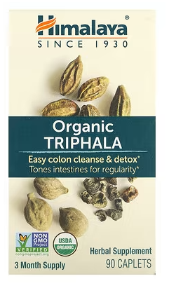 Himalaya Organic Triphala 90 Capsules